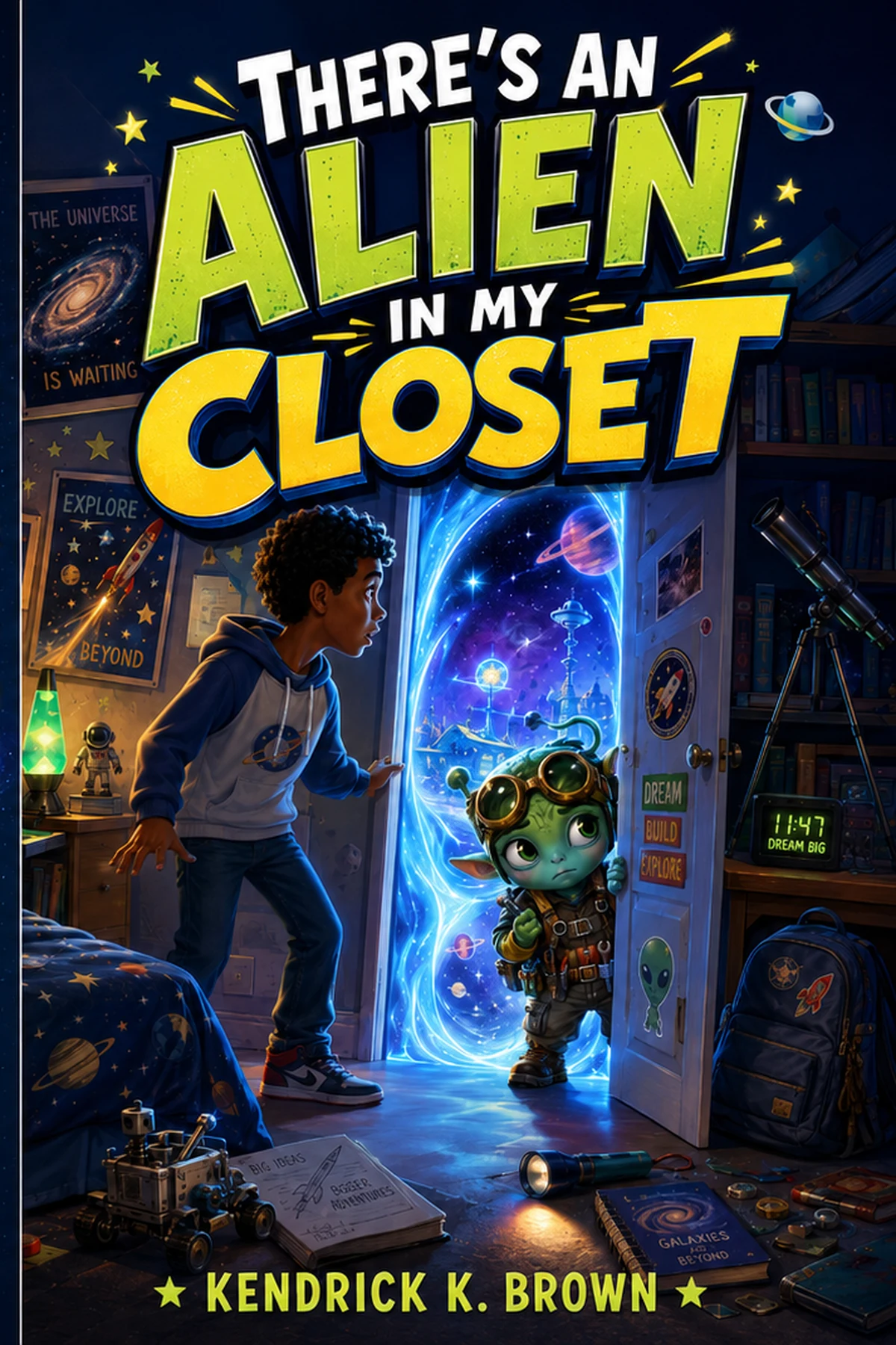 There's an Alien in My Closet cover